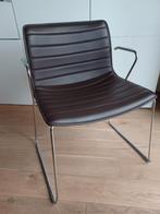 Fauteuil cantilever en cuir Arper Catifa 46, Brun, Enlèvement, Utilisé, Une