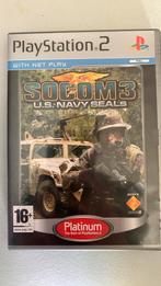 SOCOM 3 us navy seals ps2, Consoles de jeu & Jeux vidéo, Jeux | Sony PlayStation 2, Comme neuf, Enlèvement ou Envoi