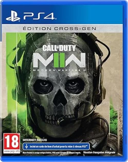 Modern Warfare II CROS GEN PS4 GRATIS LEVERING, Games en Spelcomputers, Games | Sony PlayStation 4, Nieuw, Avontuur en Actie, 3 spelers of meer