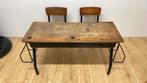 Schoolbank - Bureau Vintage, Ophalen, Gebruikt, Bureau