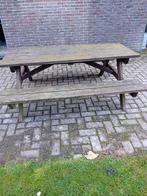Houten picknicktafel, Tuin en Terras, Picknicktafels, Ophalen