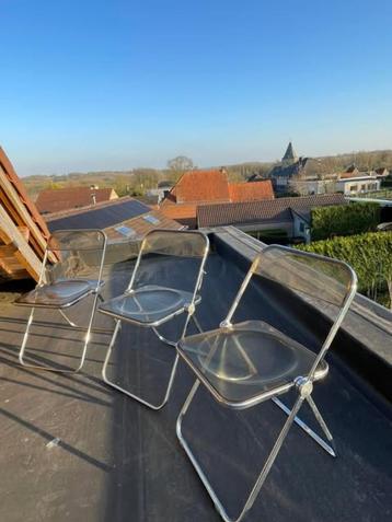 Plia chairs by Giancarlo Piretti, Enlèvement