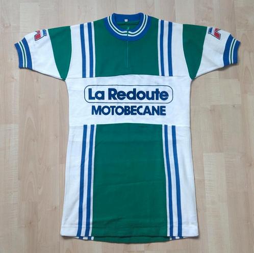 Maillot de cyclisme vintage La Redoute Motobecane, Sports & Fitness, Cyclisme, Comme neuf, Enlèvement ou Envoi