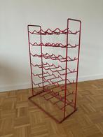 Porte- bouteilles rouge, Enlèvement, Utilisé, Métal, 75 cm ou plus