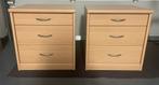 Twee ladekastjes om naast bed of onder bureau te plaatsen, Huis en Inrichting, Kasten | Overige, Ophalen, Zo goed als nieuw