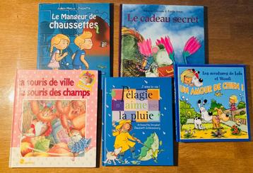 5 jolis livres à raconter ou pour lecteurs débutants beschikbaar voor biedingen