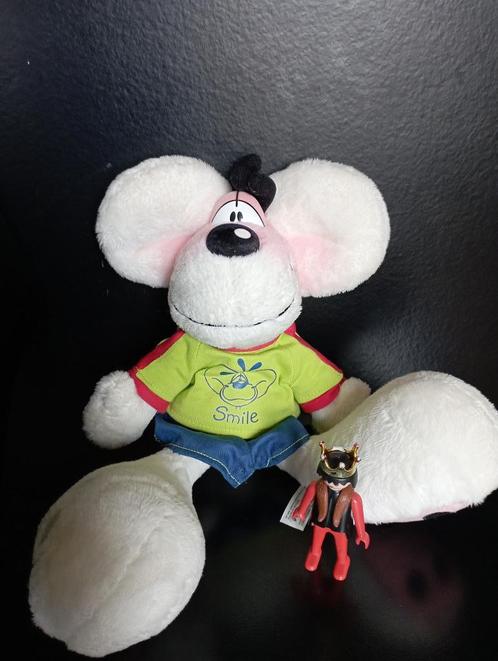396) Knuffel Diddl met t-shirt "smile", Kinderen en Baby's, Speelgoed | Knuffels en Pluche, Zo goed als nieuw, Overige typen, Ophalen of Verzenden