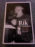 Boek Rik De Saedeleer, Ophalen of Verzenden, Nieuw, Balsport