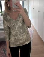Gouden blouse, Maat 38/40 (M), Overige kleuren, Lola & Liza, Ophalen of Verzenden