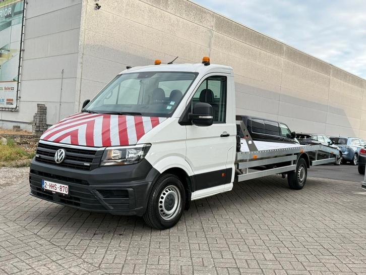 VW CRAFTER PECHSERVICE ALUMINIUM EURO 6D, Auto's, Volkswagen, Bedrijf, Airconditioning, Bluetooth, Elektrische buitenspiegels
