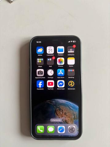 iPhone 11 PRO 64GB noir très peu servi comme 2ème portable, Enlèvement, Comme neuf, 64 GB, IPhone 11