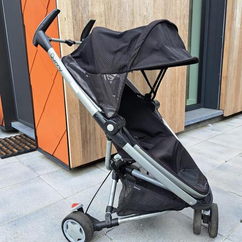 Quinny - Zwarte Buggy, Kinderen en Baby's, Buggy's, Gebruikt, Quinny, Zonnekap, Ophalen