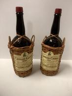 Lege flessen canasta cream sherry in mandje, Verzamelen, Ophalen, Gebruikt, Overige typen