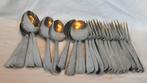 lot de 11 cuillères et 14 fourchettes motifs différents, Maison & Meubles, Cuisine | Couverts, Enlèvement ou Envoi, Utilisé, Inox ou Chrome