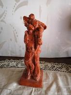 Geboetseerd beeld in terre cuite, gesigneerd, Ophalen of Verzenden