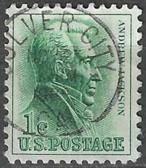 USA 1962/1963 - Yvert 740 - Andrew Jackson (ST), Postzegels en Munten, Postzegels | Amerika, Gestempeld, Verzenden