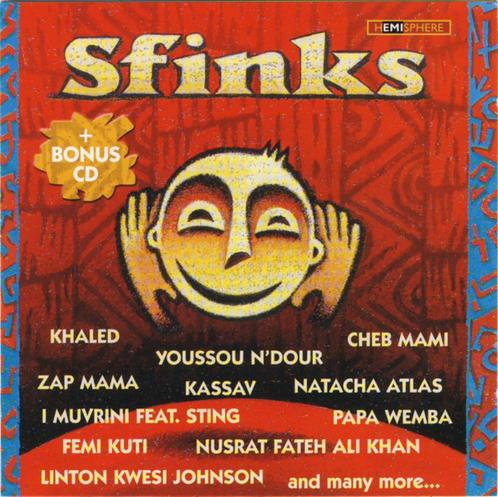 Sfinks - Khaled , Youssou N'Dour ,Zap Mama ,Sting (2xCD), Cd's en Dvd's, Cd's | Verzamelalbums, Ophalen of Verzenden