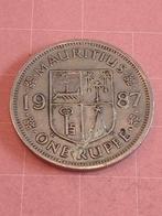 MAURITIUS 1 Rupee 1987, Postzegels en Munten, Munten | Afrika, Ophalen of Verzenden, Losse munt, Overige landen