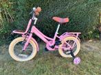 SuperSuper Cooper Bamboo 14 inch Meisjesfiets Roze, Fietsen en Brommers, Ophalen, Zijwieltjes, Gebruikt, Cooper
