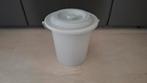 Toiletemmer met deksel, Huis en Inrichting, Emmers, Ophalen of Verzenden, Zo goed als nieuw, Met deksel