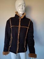 Prachtig daim / pels jasje, Kleding | Dames, Jasjes, Kostuums en Pakken, Ophalen of Verzenden, Jasje