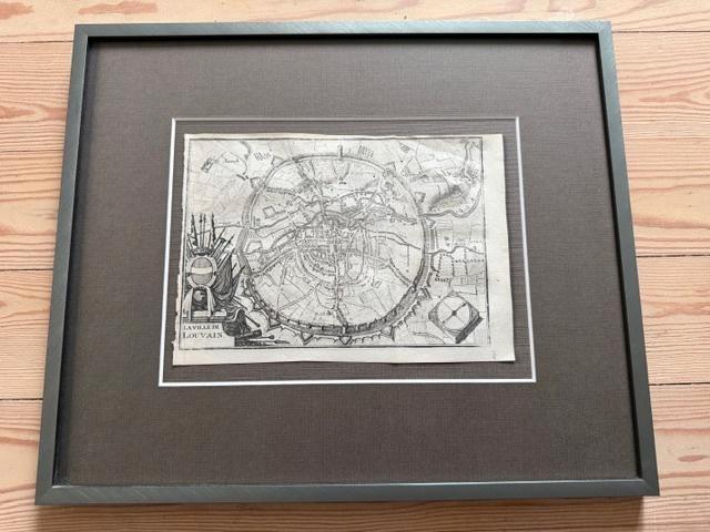 Leuven print vroeg 1!e eeuw, Antiek en Kunst, Kunst | Etsen en Gravures, Ophalen of Verzenden