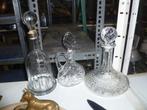 3 CRISTALLEN KARAFFEN, Antiek en Kunst, Ophalen