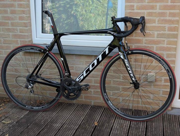 Scott Foil Team Issue – Maat 58 – Aero Racefiets, Fietsen en Brommers, Fietsen | Racefietsen, Gebruikt, Heren, 10 tot 15 versnellingen
