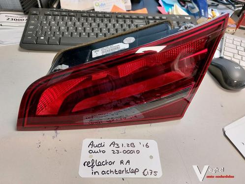 Audi A3 automaat 1.2B achterlicht reflector in achterklep RA, Auto-onderdelen, Carrosserie, Achterklep, Achter, Gebruikt, Ophalen of Verzenden