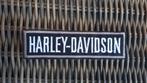 Emblème Harley Davidson HD pour écusson à repasser 105x30mm, Enlèvement ou Envoi, Neuf