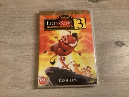 Walt Disney Lion King 3: Hakuna Matata DVD (Poolse versie), Cd's en Dvd's, Dvd's | Tekenfilms en Animatie, Zo goed als nieuw, Europees