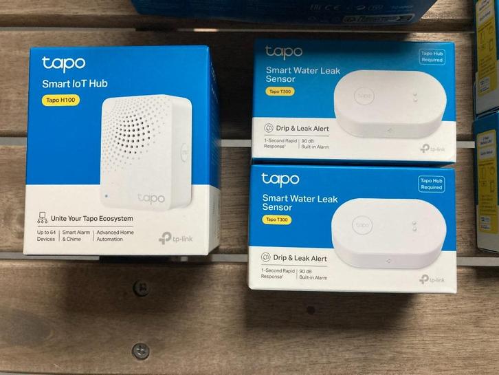 TP-Link Tapo sensors, hub, lamp, camera, slimme stopcontacte, Audio, Tv en Foto, Videobewaking, Zo goed als nieuw, Ophalen of Verzenden