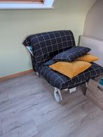 zetelbed, Ophalen, Gebruikt, Eenpersoons, Wit