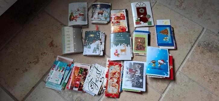 gebruikte wenskaarten, Hobby en Vrije tijd, Kaarten | Zelfgemaakt, Gebruikt, Kerst, Ophalen