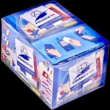 Panini France 1998 Sealed Box Display 98 100 Zakjes