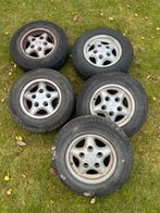 5st. Velgen + Continental banden Land Rover Discovery 1, Auto-onderdelen, Ophalen, Gebruikt, 205 mm, All Season