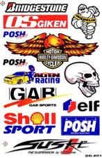 Shell Elf Michelin Bridgestone Harley Davidson stickerset, Motoren, Accessoires | Stickers