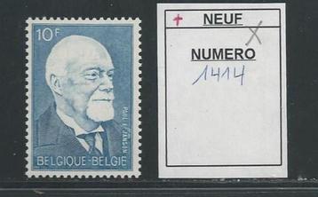Belgique Neuf  Liste 02 de 1414 à 1587P beschikbaar voor biedingen