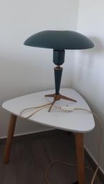 Louis Kalff Bijou lamp groen en goud Ufo Mid Century Philips, Ophalen of Verzenden