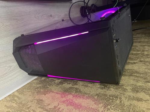 Gaming pc en Scherm, Computers en Software, Desktop Pc's, Zo goed als nieuw, 4 Ghz of meer, SSD, 16 GB, Met videokaart, Met monitor
