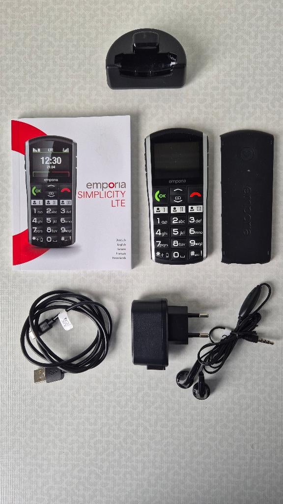 Art. 896 Emporia Simplicity 4G USB-C, Télécoms, Téléphonie mobile | Marques Autre, Comme neuf, Sans abonnement, Sans simlock, Classique ou Candybar