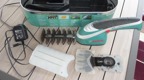 cisaille gazon/taille-haie Li.Ion et Coupe-bordures  Bosch, Tuin en Terras, Grastrimmers, Gebruikt, Accu, 10 tot 30 cm, Ophalen