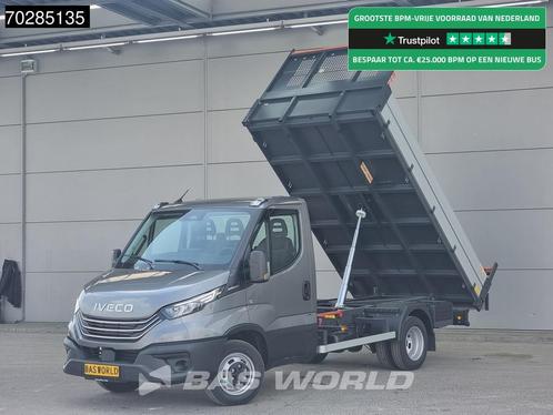Iveco Daily 35C21 3.0L 210PK Automaat Open Laadbak 2025 ACC, Auto's, Bestelwagens en Lichte vracht, Bedrijf, Te koop, Airconditioning