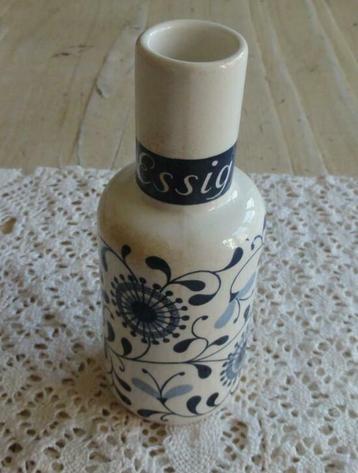 Vintage Duits azijn flesje ( essig ) licht beboterd, Enlèvement ou Envoi