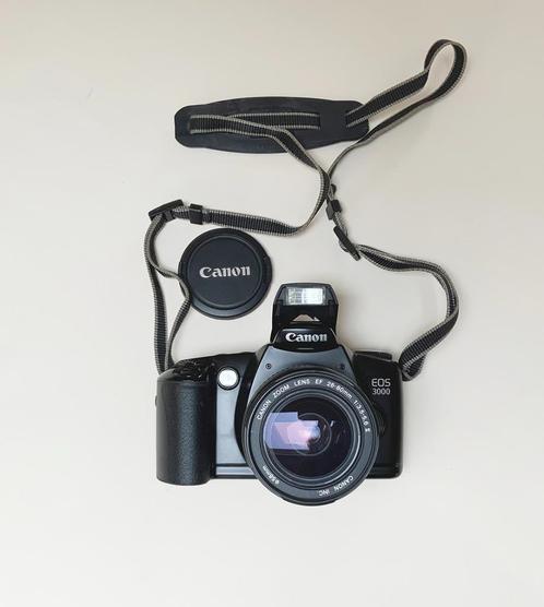 Canon EOS 3000 + Bag, Audio, Tv en Foto, Fotocamera's Analoog, Zo goed als nieuw, Spiegelreflex, Canon, Ophalen of Verzenden