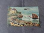 Oude postkaart uit Biarritz, Ophalen