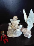 213) 3 mooie engelenfiguurtjes, Antiek en Kunst, Ophalen of Verzenden