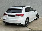 Mercedes-Benz A250e Hybride Pack AMG Pano/Led/Cuir/Garantie, Auto's, Automaat, Euro 6, Wit, Leder