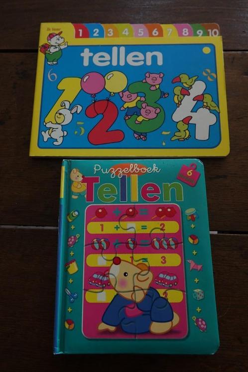 Ik Leer TELLEN  en puzzelboek Tellen, Boeken, Kinderboeken | Kleuters, Gelezen, Ophalen of Verzenden