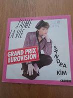 Vinyl single - Sandra Kim - J'aime la vie, Cd's en Dvd's, Vinyl | Pop, Gebruikt, Ophalen of Verzenden